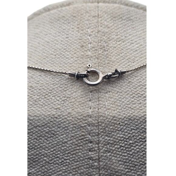 Shablool Didae Sterling Silver Hammered Heart Necklace - Picture 5 of 6